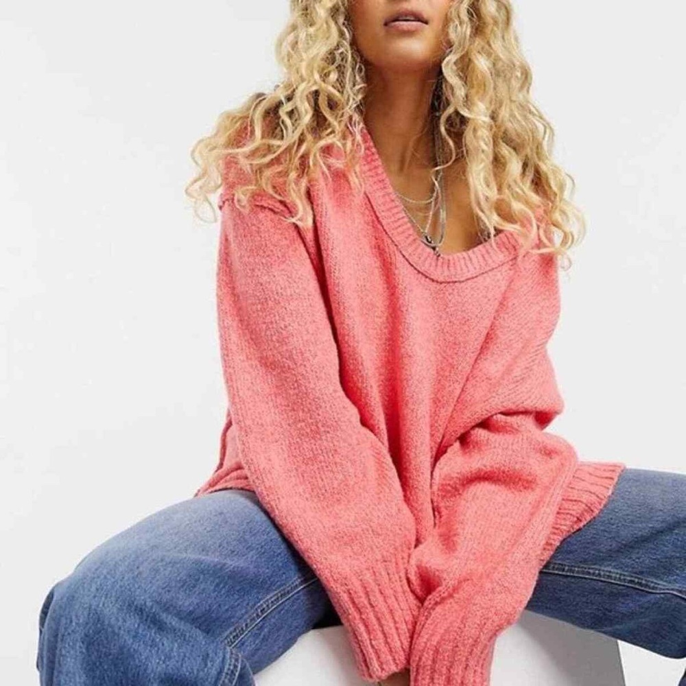 Free people Brookside oversized sweater
